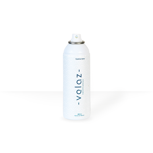 Detalle de la boquilla pulverizada del spray antideslizante Velaz para una aplicacion uniforme 